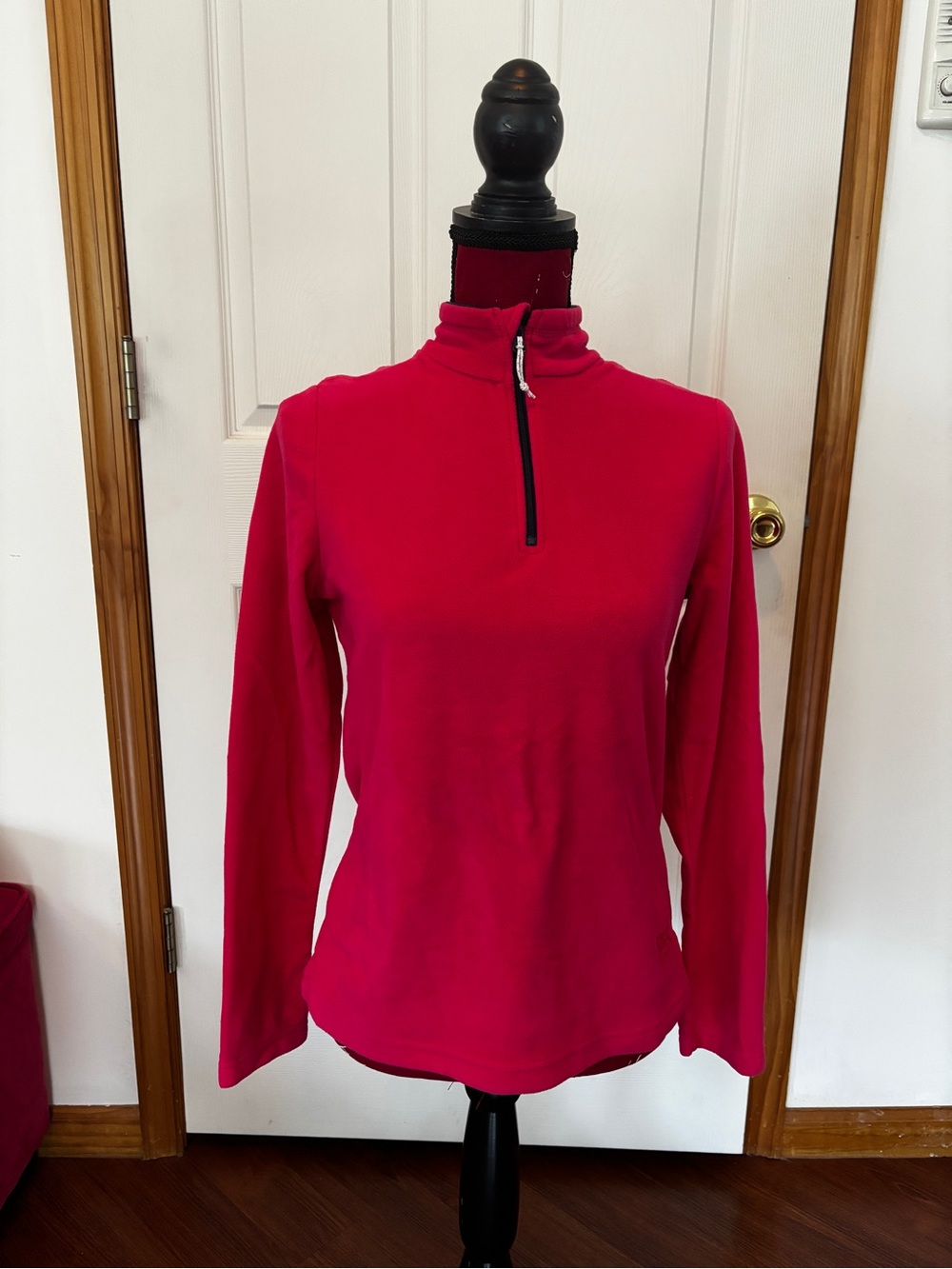 Women’s Pink Half-Zip Performance Top